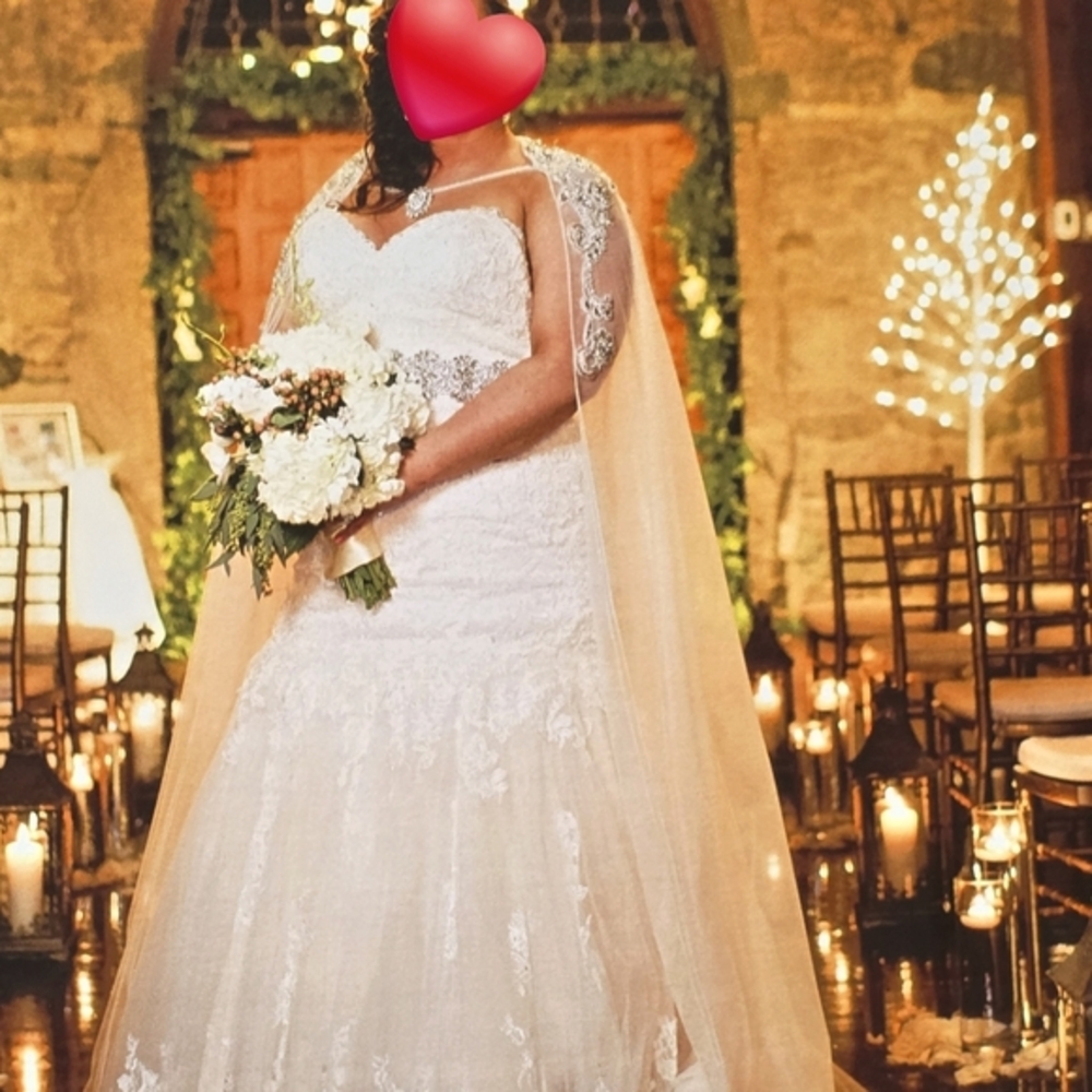 Blush And IVORY Maggie Sottoro (Marianne) wedding dress